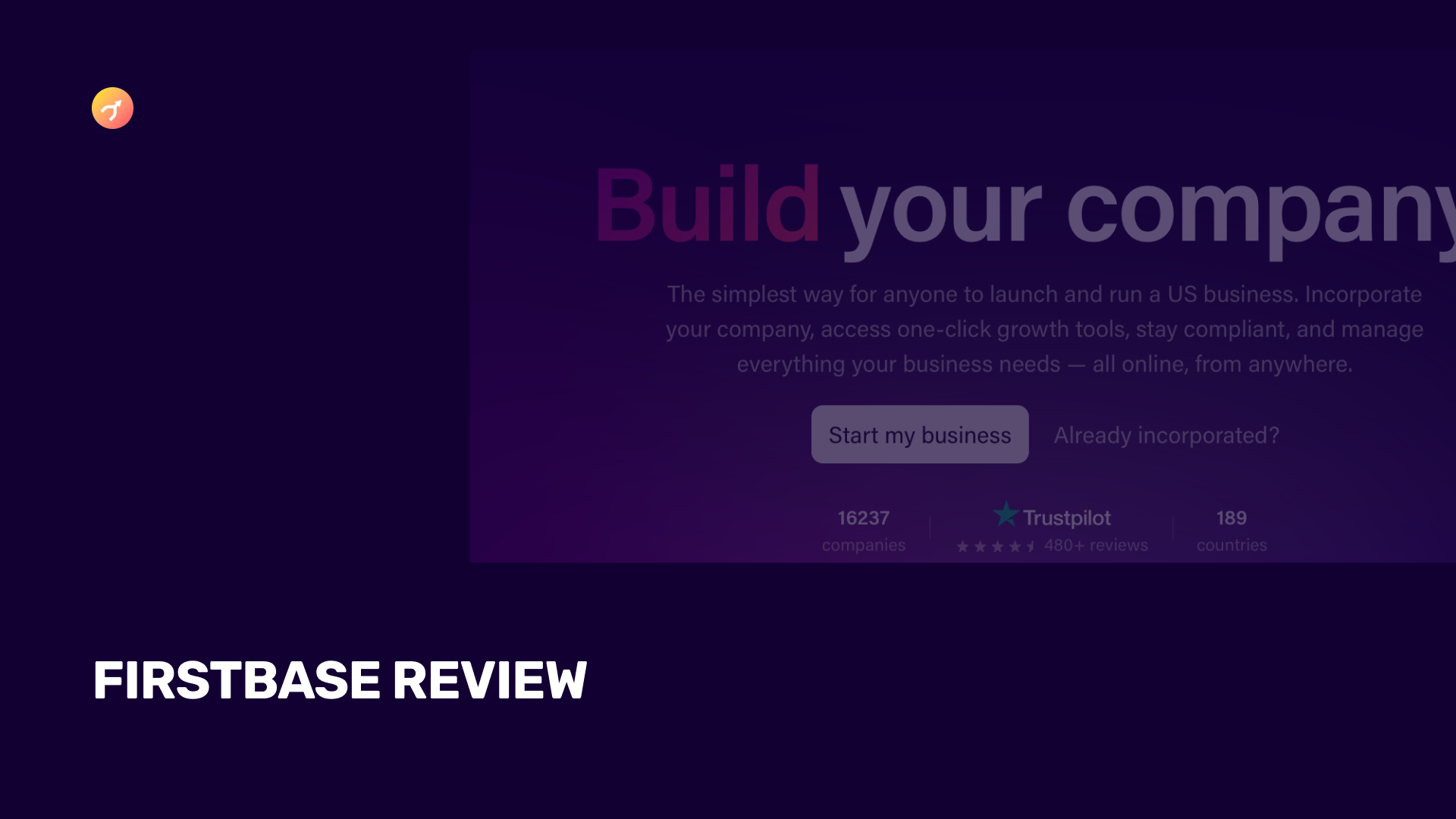 Firstbase review - Confluence.VC