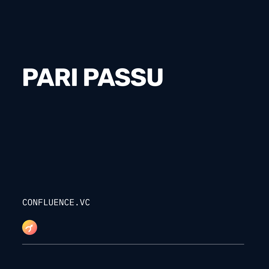 Pari passu - Confluence.VC