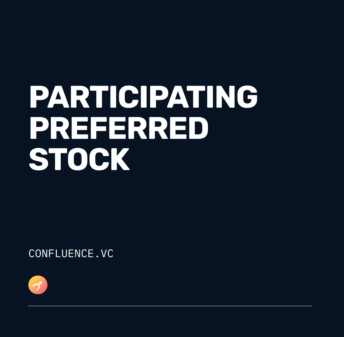 Participating preferred stock is a type of preferred stock that gives the holder the option to receive dividends equal to or greater than the customarily defined rate at which preferred dividends will be paid to preferred shareholders.
