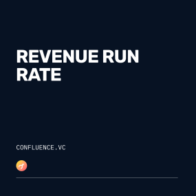 Revenue run rate - Confluence.VC